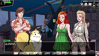 Bikinis, joystick, 3d hentai