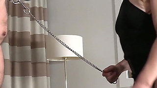 Ballbusting in Sexy Lingerie