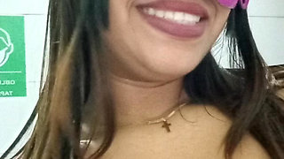 Hot Brunette with Big Ass Fucks Her Classmate at Her Parents House It Happened in Miami