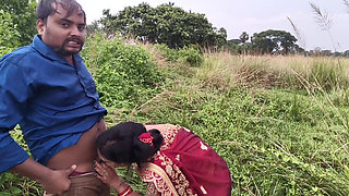 Odia Village House Wife Hard - Core Fuck with Her Boyfriend in Forest, Odia Wife Sex in Outdoor Forest