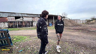 Smash Bus Strap N Fuck Pt 2