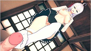 Car Toon In Alya-san Stocking Foot Job Hentai Roshidere Uncensored