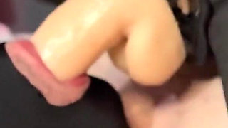 Fucked My Boyfriend’s Throat with My Strap-on