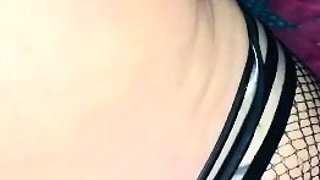 Blonde tight pussy babe solo toy fun in glamour masturbation