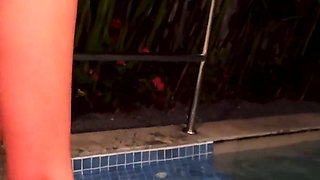 Asian Pinay Fucked in the Pool