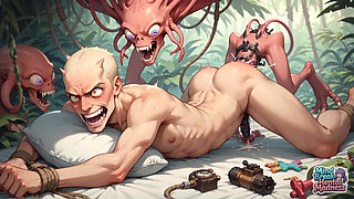 Jungle Squirting Machine Orgy