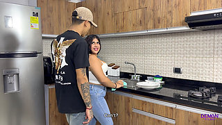 I Find My Best Friend's Wife in the Kitchen and Fuck Her While He's Still at the Party