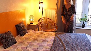 Hot Blonde MILF Wife Selena701 Swallows in Amateur 4K Sex