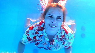 Long Breath Holding Underwater