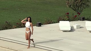 Beautiful Lady Enjoys Ass fuck Lovemaking