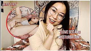 Cute Chinese Girl Was Super Happy To Make A Masturbation Video For Us