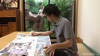 Short Haired Asian Fucked Outside And In Bed With Yukina Aoyama: Doggy, Cowgirl  Missonary Porn