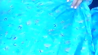 Desi Maid Dressed with Wire's Saree to Seduced
