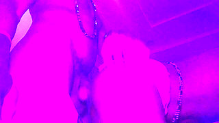 Real Homemade Amateur Sexy Dance with Hot Ebony Teen Grinding Bubble Butt on My Hard Cock Close up