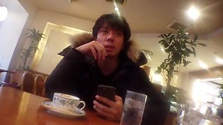 グラマーな童顔美女のしたたかなCFNMスケッチから始まる誘惑エッチ