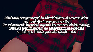 Invisible Woman Is Getting Fucked with Elastic Dick Cowgirl