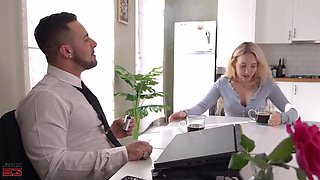 Bella Mur Fucks My Girlfriend Hard - Big Tits Blonde Teen Riding BWC