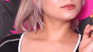 I Smoke a Cigarette Beautifully and Touch Myself!