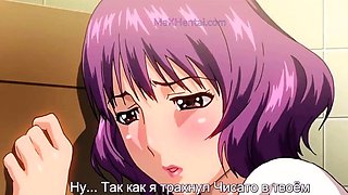 Cheating Wife with a Perv in the Men's Toilet(Hentai)