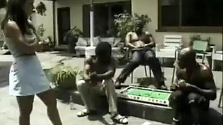 BBC Gangbang Daniella Rush ft. B Daniella Rush: Blowjob, Doggy  Cowgirl Porn