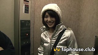 Japanese Teenager with Perfect Body Fingering Her