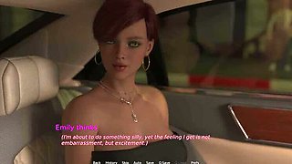 Just Married Cuckold Episode 2: Emily Shows Her Naked Body Getting Out of The Car - American Wife Cheating Sex Story