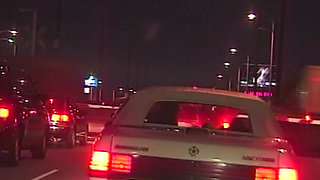 Wilde Taxifahrt mit geiler Blondine