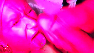 Daddy's Cumming Huge Load All Over My Titties in the Closet