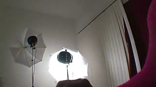 Missy Monroe Pink Mesh Stroke Job