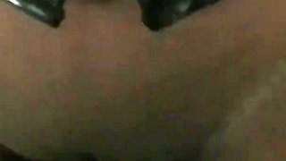 Sweet ebony MILF fucked in POV and milked in mouth