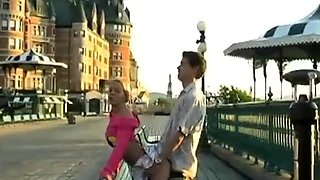 Pink labia close up of naive brunette