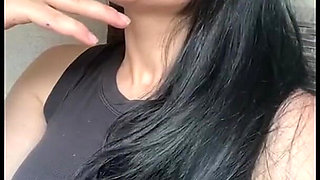 Chillout and Smoking Two Cigarettes of Course with My Two Naked Boob
