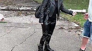 Dominatrix Date/ Loose Slave Gets What He Deserves