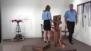 Sasha2 Spanking Machine - Ass Whipping