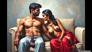 Indian Wife Catches Husband Fucking Sister-in-Law in Basement - Big Ass, Cum in Mouth, HD