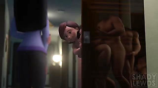 Anime cartoon characters movie hot seen