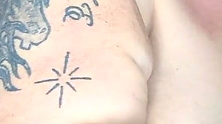 Creamy Sloppy Trailer Trash Dripping to Her Ass