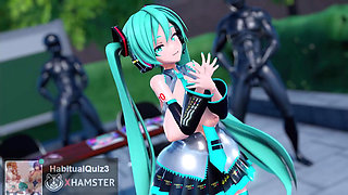mmd r18 Hatsune Miku want to fuck blowjob big tits