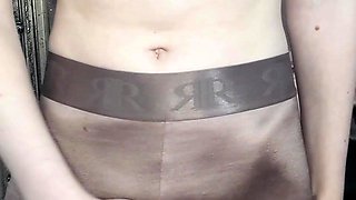 Jerking off shemale tranny solo play