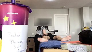 onlyfans.com Legit Korean RMT Intern Seduced Into Huge Cock