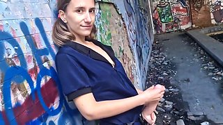 Russia Abandoned Dolphin Pool Public Outdoor Fuck Strapon Her Slave With Anastasia Mistress, Sasha Earth And Mistress Anastasia