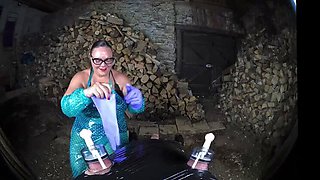 Mistress April's Captive Slave Gets Punished in Hardcore Bondage