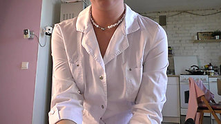 Medical Exam for Dick Turn to Sex Condom Therapy From Seductive Nurse