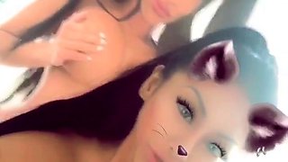 Hot Amateur Babes with Big Boobs Have Some Titty Fucking Fun