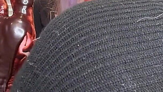 Size 16 Feet Chocolate Syrup Worship - Lick Them Clean Footboy