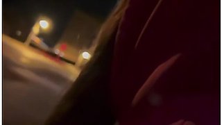 Blowjob On The Bus Stop