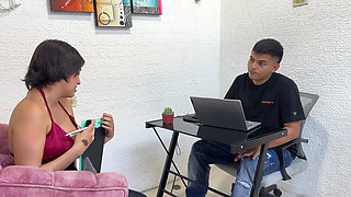 Boss, if We Have a Hard Fuck You Let Me Out Early? I Fuck My Sexy Secretary Until I Fill Her Pussy with Milk.