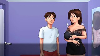 Korean Big Hot Aunty Fucks in Summer Time Saga - Hottest Cartoon Sex Animation