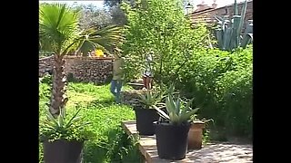 Nancy Sweet Takes a Hot Break with a Big Cumshot Outdoors