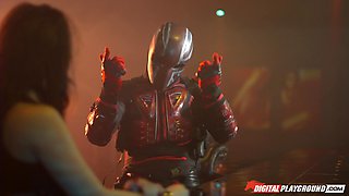 Lustful bimbo smutty X-rated scene